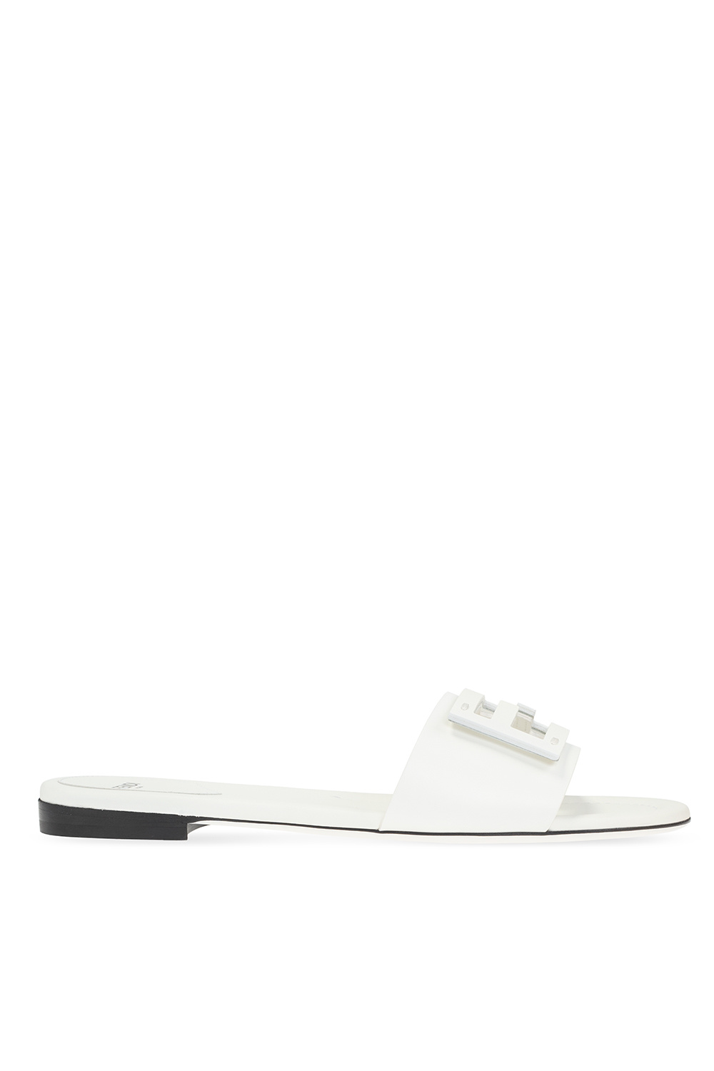 Fendi black and white on sale slides